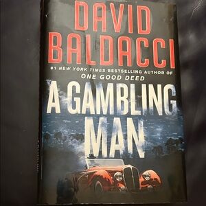 'A Gambling Man' Hardcover Book